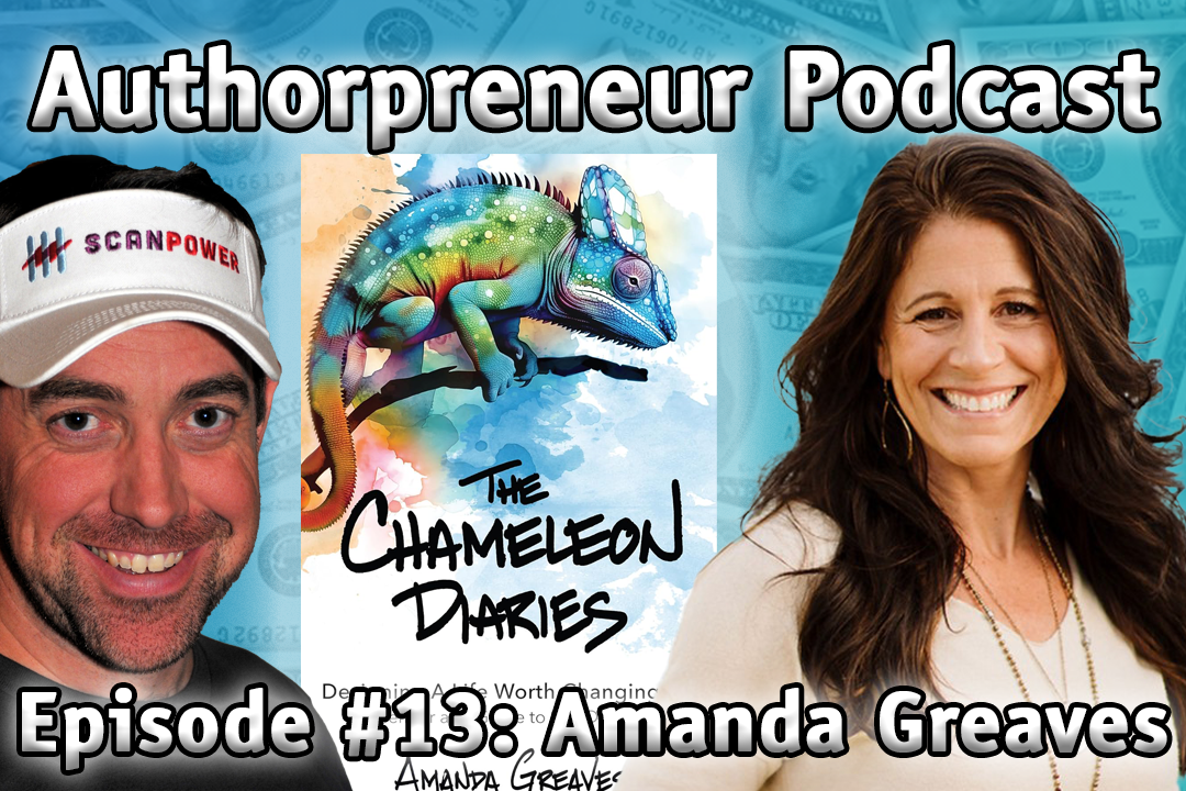 Authorpreneur Podcast Episode #13: Amanda Greaves, author of The Chameleon Diaries